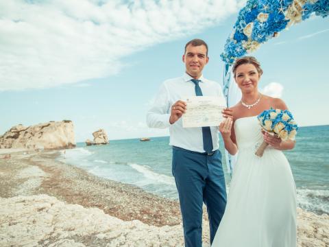 Свадьба на месте рождения Афродиты